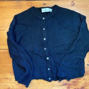 Vintage Nordstroms Lightweight Mohair Cropped Cardigan